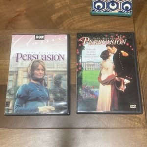 Jane Austin’s Persuasion Dvd Bundle of 2 Versions